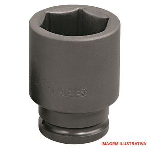 Soquete sextavado longo impacto - 70 mm  / enc. 1.1/2" / Ref. K37l gedore