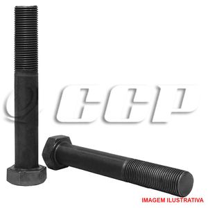 Parafuso sextavado r.P cl.8.8 - M12-1,5 x 75 mb enegrecido