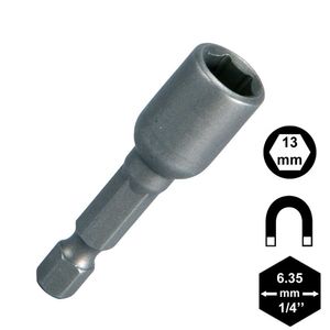 Soquete magnético 13 m/m b-38744 - Makita