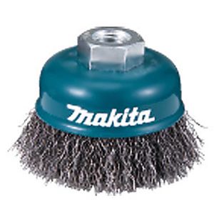 Escova de aço tipo copo ondulado para esmerilhadeira 75 x m 14 makita