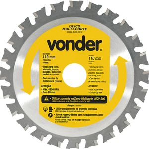 Disco para serra multi-corte 110mm dmc-11 - vonder