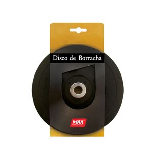 Disco de borracha liso 7" max