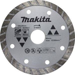 Disco diamantado granito marmore seco d-42553- makita