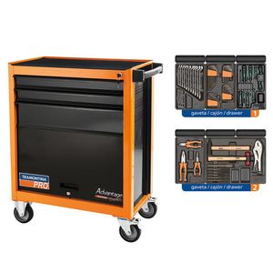 Carro advantage 44950/770 - 70 peças - tramontina-pro