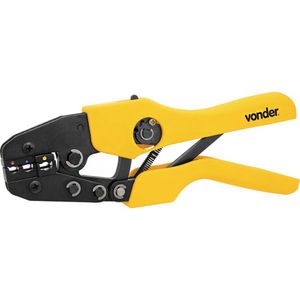 Alicate prensa terminais 0.5-6 Mm ap056 - vonder