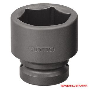 Soquete sextavado impacto - 30 mm / enc. 1" / Ref. K21 gedore