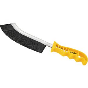 Escova de nylon com cabo plástico pvc vonder