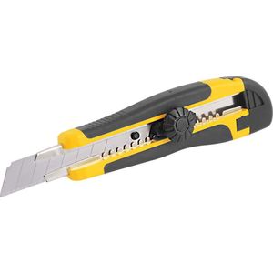 Estilete emborrachado lamina 18 mm grande es218 - Vonder