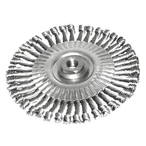 Escova de aço trançado 6" x 1/2" x m 14 ropan