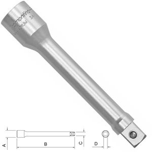 Extensao para soquete 3/4 x 15" 44857/115 tramontina-pro