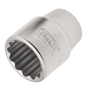 Soquete estriado - 38 mm / enc. 3/4" / Ref. D32 gedore