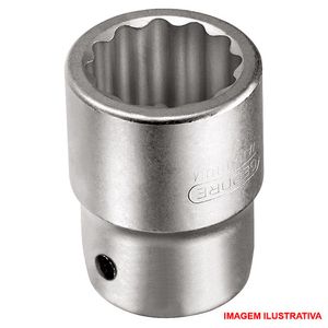 Soquete estriado - 70 mm / enc. 1" / Ref. D21 gedore