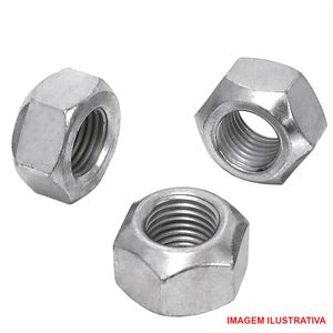 Porca sextavada de torque g.5 -  5/8-18 - Unf  zincada