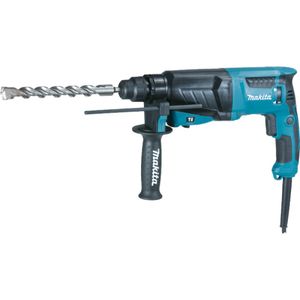 Martelete perfurador / rompedor , 830 watts , 1"-26mm - sds plus hr2630j com maleta mak-pak - makita
