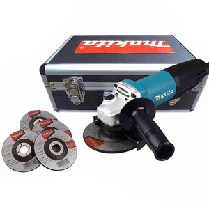 Esmerilhadeira angular ga4534kx 4.1/2" Com 5 discos e maleta 720w - makita