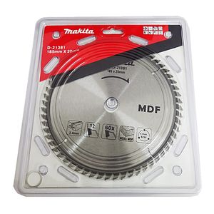 Serra circular widea mdf 7.1/4"X60 f.20 D-21381 - makita