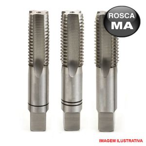 Jogo de macho m6 x 1.0 Ma a.R - esquerdo (1/2/3)