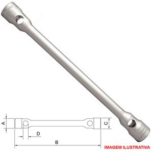 Chave de roda 38 x 21 mm- 44740/008 tramontina-pro