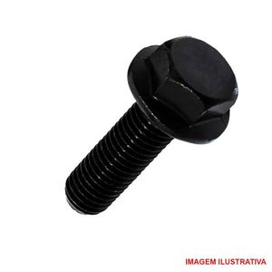 Parafuso sextavado flangeado r.I  8.8 - M6-1,00 x 20 -   enegrecido