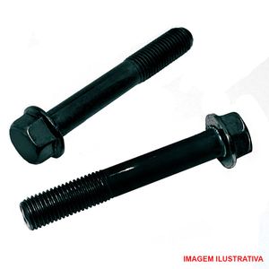 Parafuso sextavado flangeado r.P 8.8 - M10-1,50 x 45 -   enegrecido