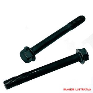 Parafuso sextavado flangeado r.P 8.8 - M10-1,50 x 50 -   enegrecido