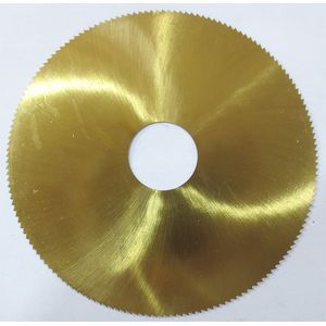 Serra circular aço rápido hss 100 x 2.0 X 100 com titânio rocast