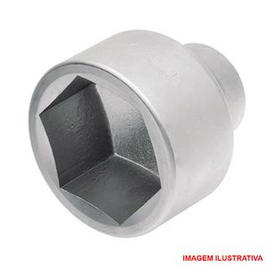 Soquete sextavado - 65 mm / enc. 1" / Ref. 21 Gedore