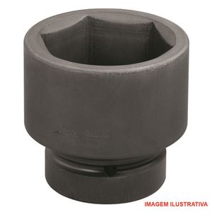 Soquete sextavado impacto - 75 mm  / enc. 2.1/2" / Ref. K64 gedore