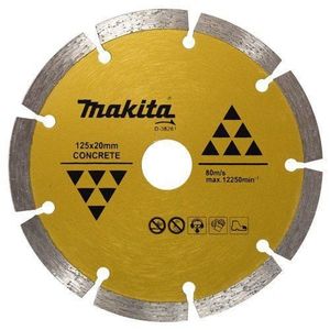 Disco diamantado segmentado concreto d-38261- makita