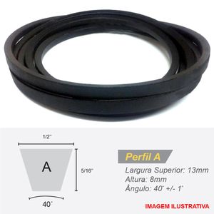 Correia em "v" a-85 - rexon