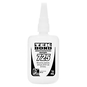 Adesivo instantaneo 725 - 20g. Tekbond
