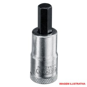 Soquete allen - 5 mm  / enc. 3/8" / In30 gedore