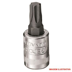 Soquete torx t-9 / enc. 1/4"/ Itx 20 gedore