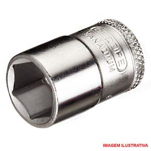 Soquete sextavado - 18 mm  / enc. 3/8" / Ref. 30 Gedore