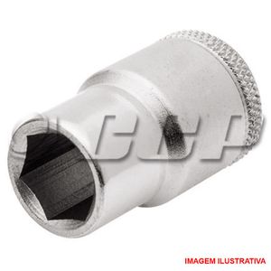 Soquete sextavado - 25/32 / enc. 1/2" / Ref. 19 Gedore