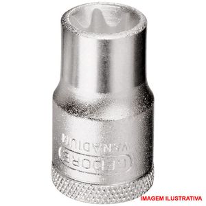 Soquete torx e-14 / enc. 1/2" / Ref. Tx19 gedore