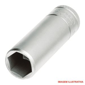 Soquete sextavado longo - 1/2" / enc. 1/2" / Ref. 19L gedore