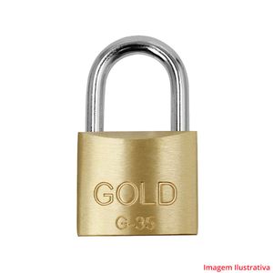 Cadeado g-35 gold