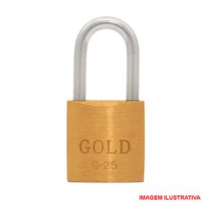 Cadeado g-25 gold