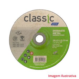 Disco de desbaste ar 302 classic - 4.1/2" X 3/16" norton