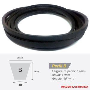 Correia em "v" b-49 - rexon