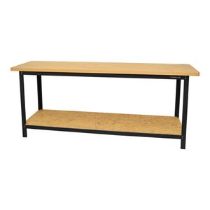 Bancada Profissional com tampo em pinus 40 mm 2 x 0,92 x 0,6 mt 91508 - Presto