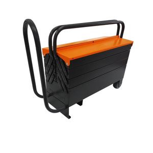 Caixa para ferramentas sanfonada com rodas 50cm com 7 Gavetas 91804 - Presto