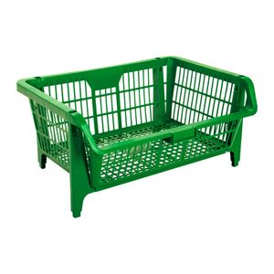 Cesto plástico expositor prático verde 58cm verde 42518 Presto