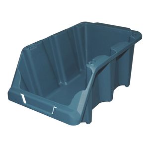 Gaveta Plástica Prática Empilhável para estante azul bin N. 3  42000 Presto 42000 Presto