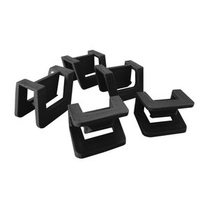 Kit de Clipes Preto de União Lateral para Gavetas Empilháveis N. 5 42013 Presto