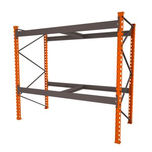 Estante Porta Paletes 2.40mt - Módulo Base 40307 Presto