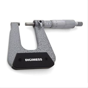 Micrômetros externos com arco profundo 25-50 mm (arco 100 mm) código 113.023B - digimess