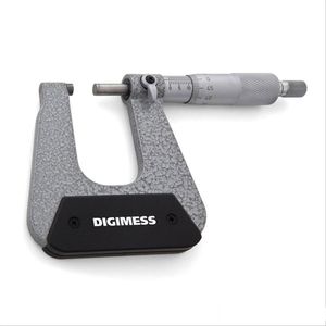 Micrômetros externos com arco profundo 0-25 mm (arco 50 mm) código 113020 - digimess