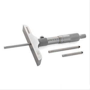 Micrômetro profundidade - hastes intercambiáveis fix bucha base101,5mm 0-50 - digimess - 110.499